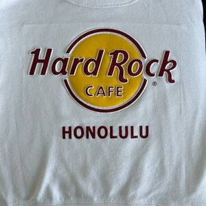 Hard Rock Cafe Honolulu Sweatshirt. Modern fit. Never worn. Women’s X Small.